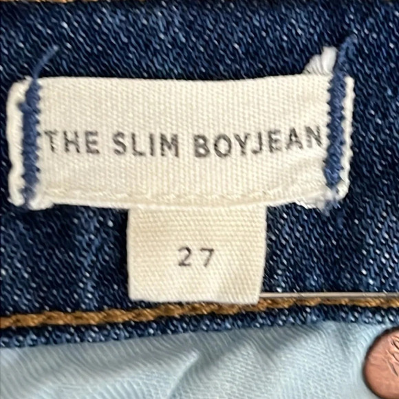 Madewell The Slim Boyjean Raw Hem Edition - Size 27 - Picture 7 of 10